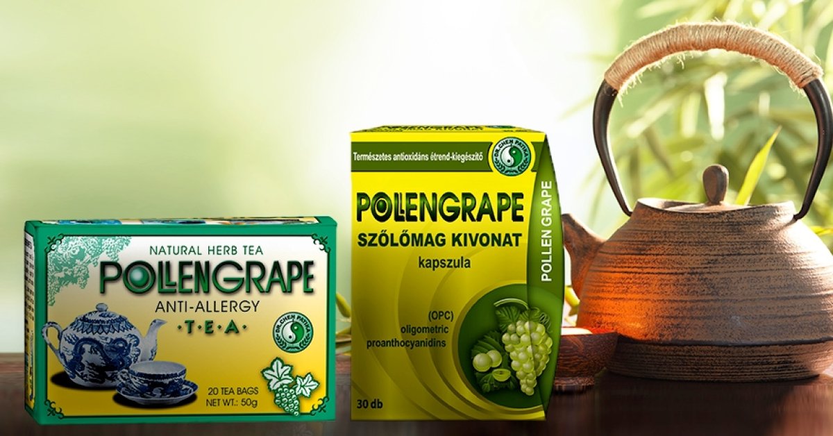 Pollengrape tea vagy kapszula