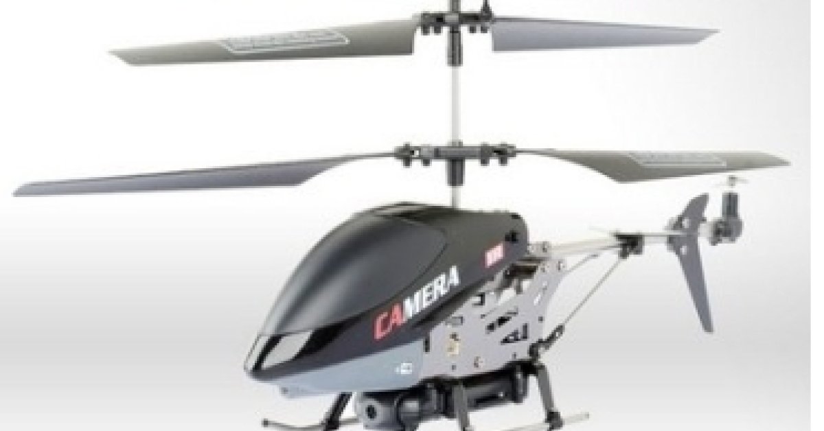 Távirányítós helikopter kamerával