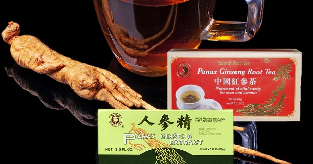 Ginseng tea+ampulla