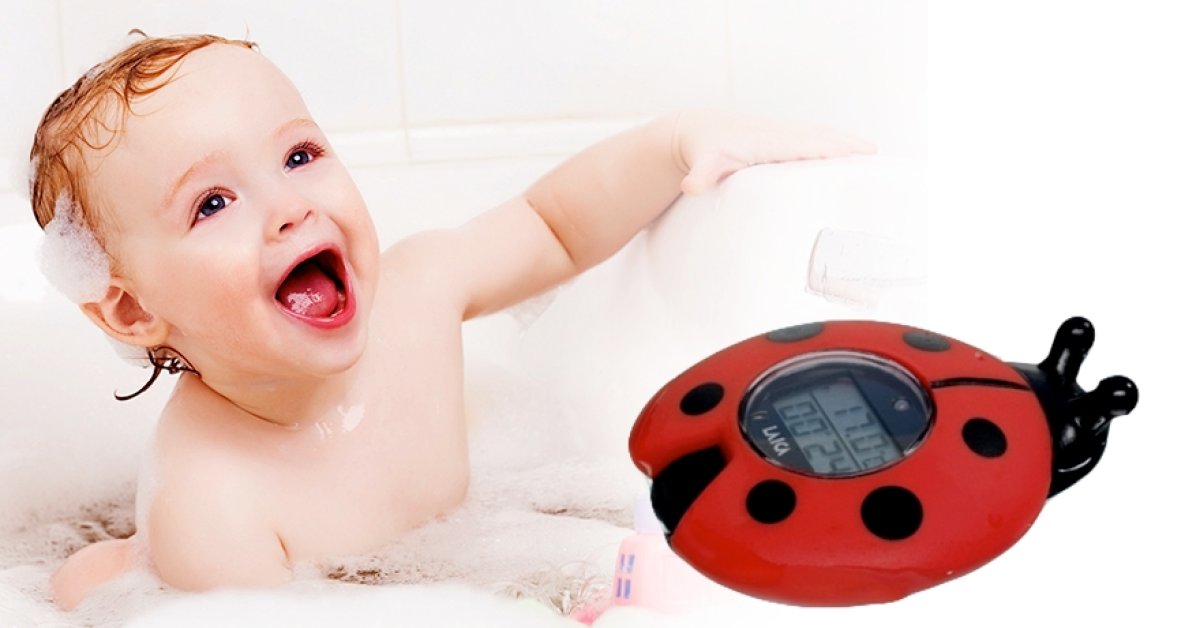 Digitális fürdő hőmérő