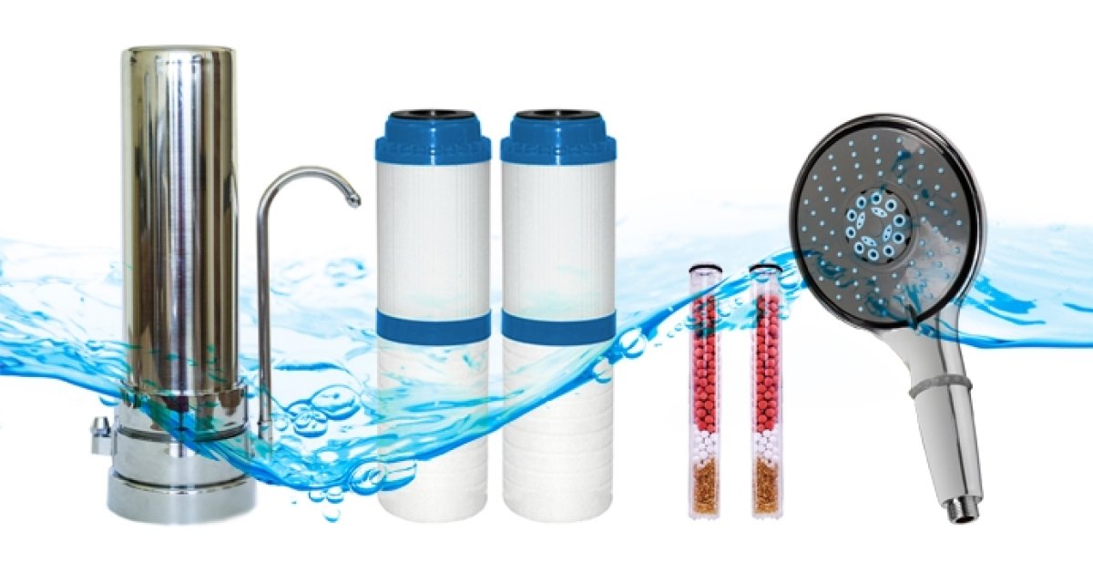Víztisztító csomag - Inox konyhai vízszűrő
