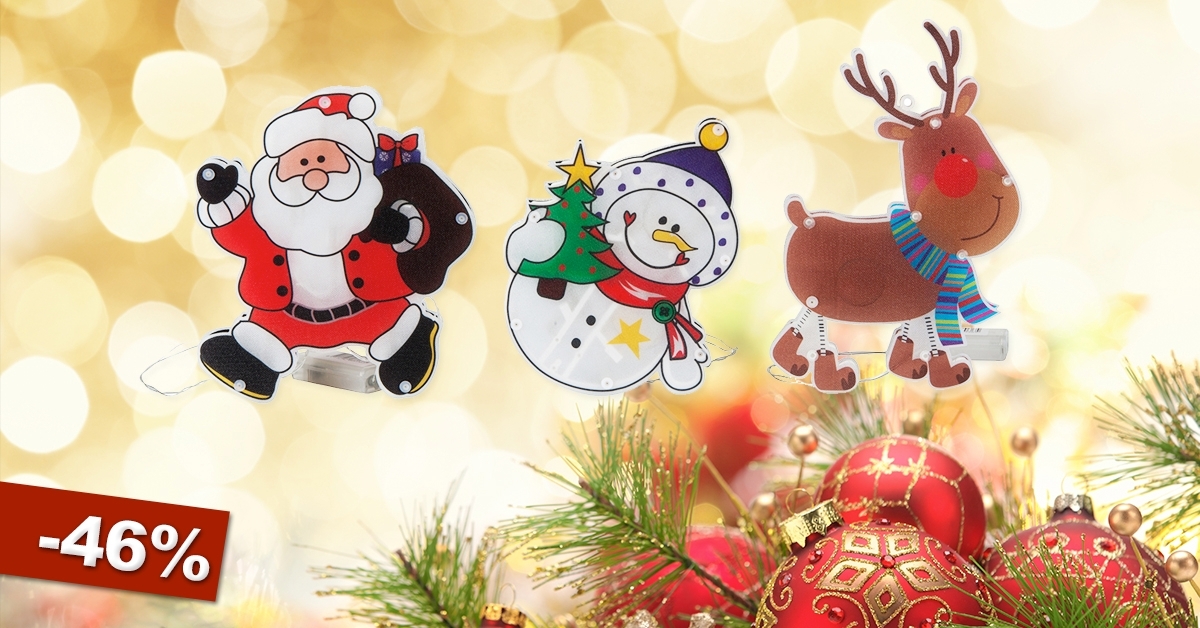 Karácsonyi dekor figurák